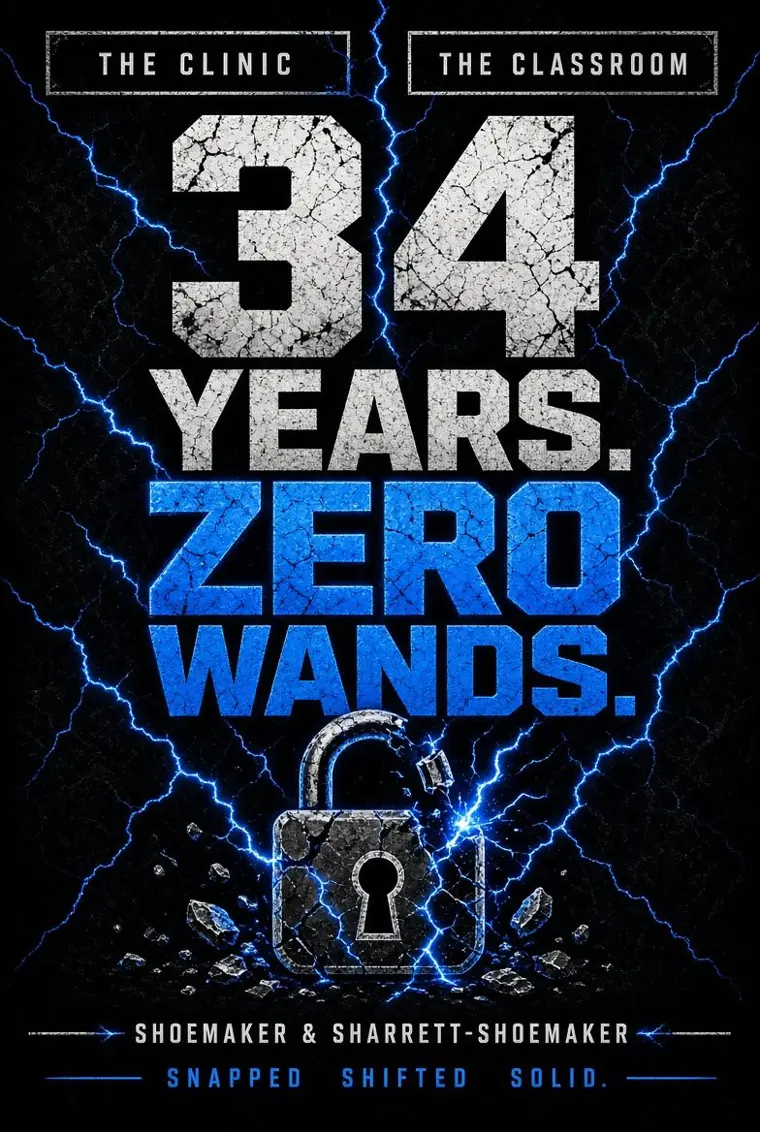 34 years. Zero wands. poster