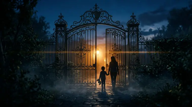 SNAP to SOLID training cover with a gate
